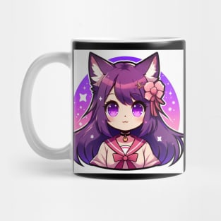 Cute Anime Furry Girl Mug